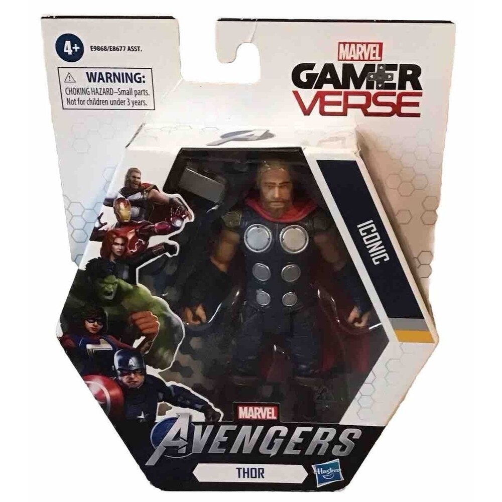 NEW Hasbro Marvel Gamerverse - Avengers Thor 6” Action Figure Iconic NIB